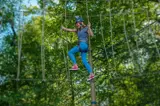 Aim high at Tree Tops Trail high ropes adventure - Tenby, Pembrokeshire, South West Wales