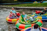 Bumper boats at Heatherton World of Activities, Tenby, Pembrokeshire