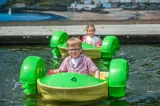 Water Peddler boats at Heatherton World of Activities, Tenby, Pembrokeshire